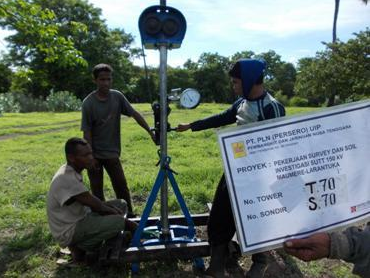 Survei dan Soil Investigasi TL 150 KV PLTP Maumere - Larantuka
